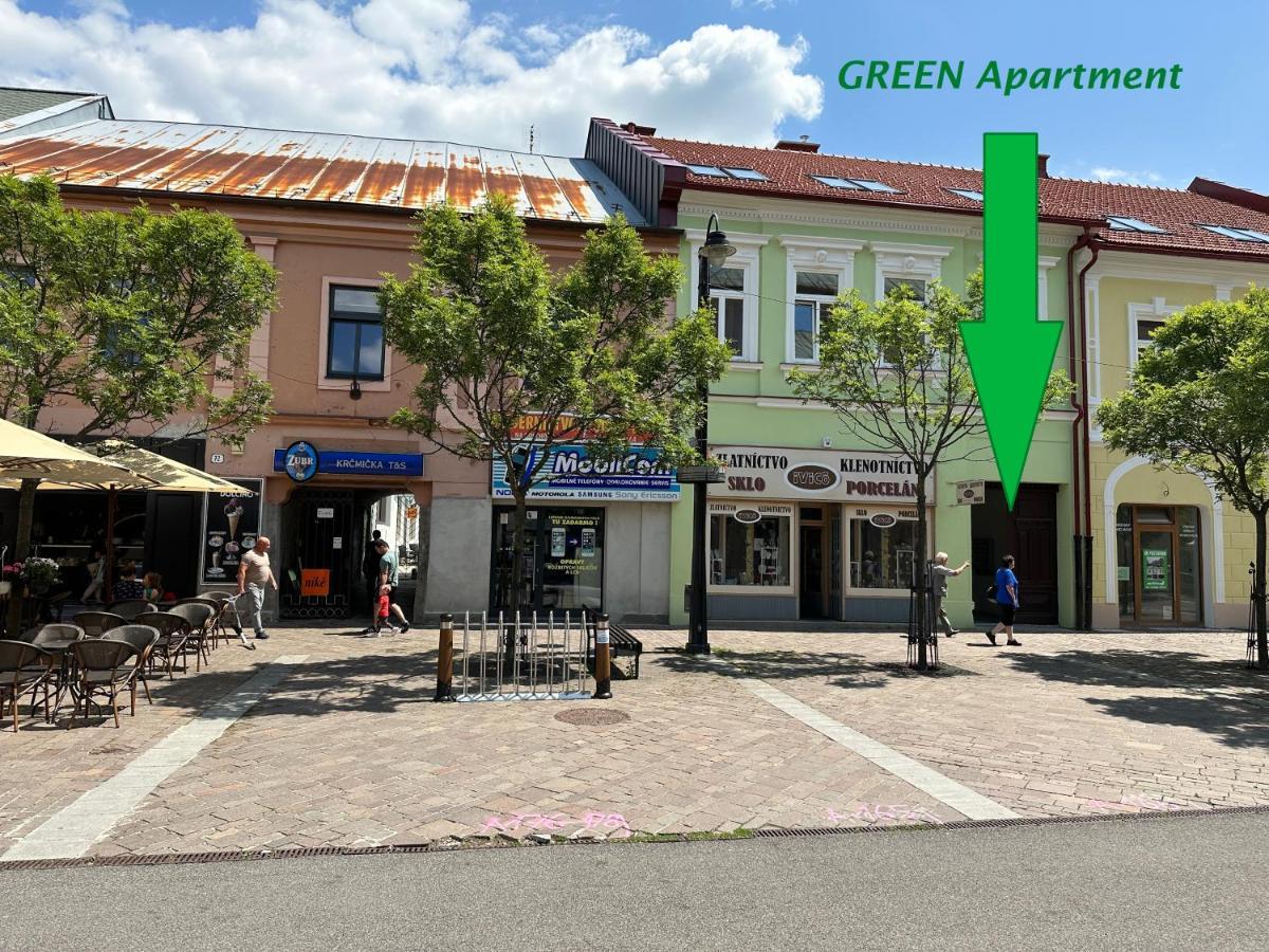 Green Apartment - City Centre - Main Square Liptovský Mikuláš Exterior foto